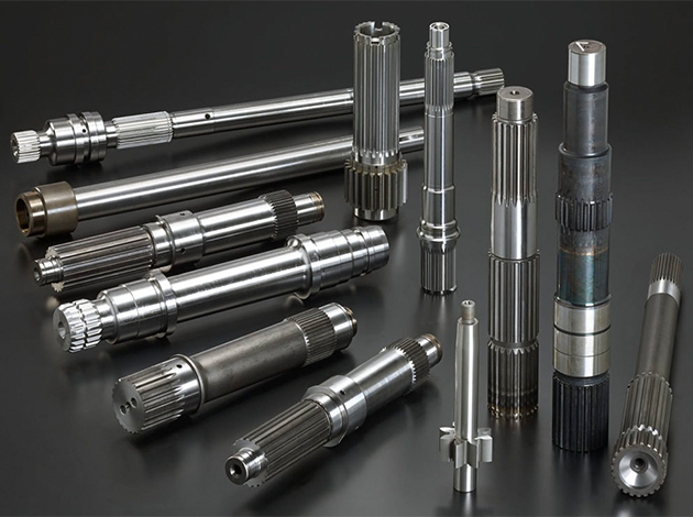 Grinding spline shafts