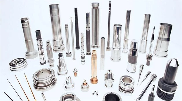 Componentes de moldes médicos