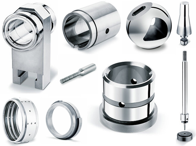 Tungsten carbide components for pump,valve,compressor
