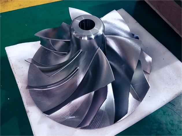 Impellers for large centrifugal compressors