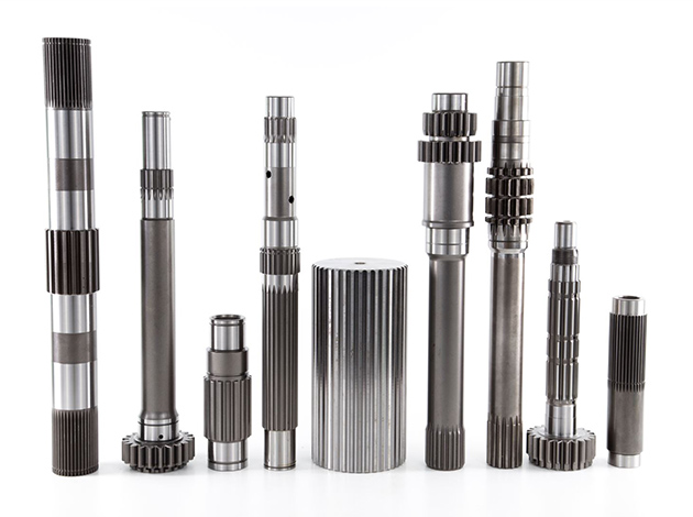 Spline shafts machining