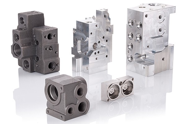 CNC milling of hydraulic components