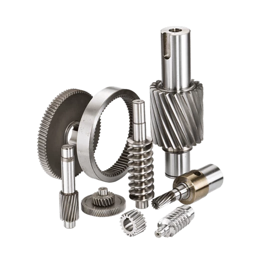 Engrenages pour boîtiers hydrauliques et de pompes