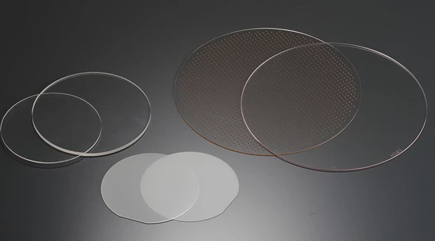 Piezas de semiconductores, obleas, discos