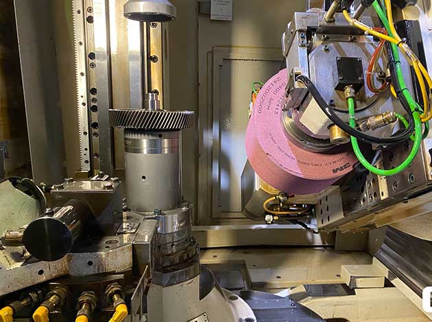 Gear grinding