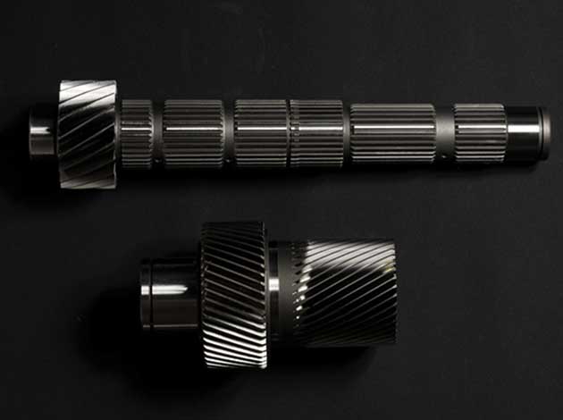 Gear shafts, spline shafts